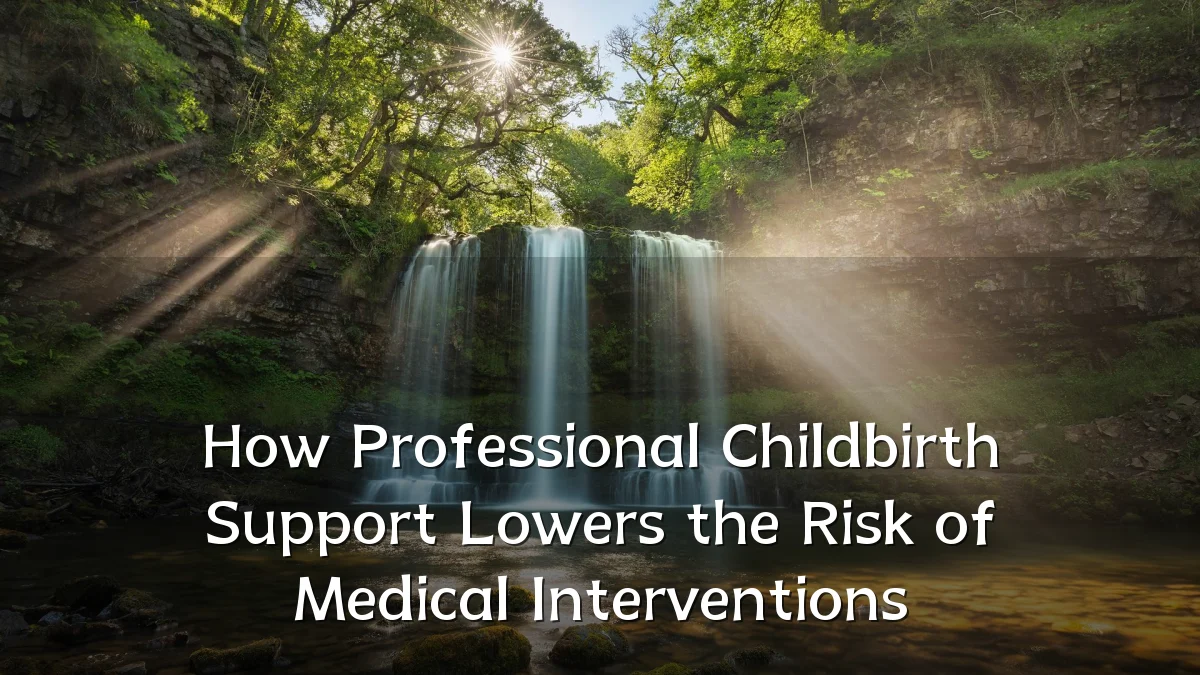 How Professional Childbirth Support Lowers the Risk of Medical Interventions