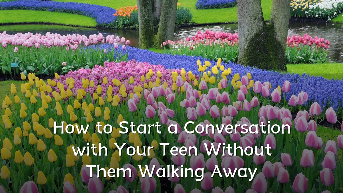 How to Start a Conversation with Your Teen Without Them Walking Away