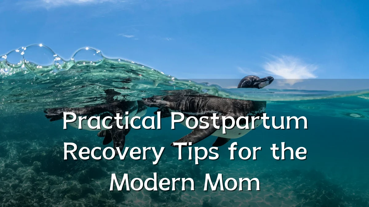 Practical Postpartum Recovery Tips for the Modern Mom