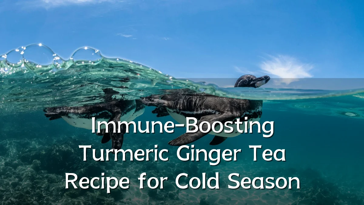 Immune-Boosting Turmeric Ginger Tea Recipe for Cold Season