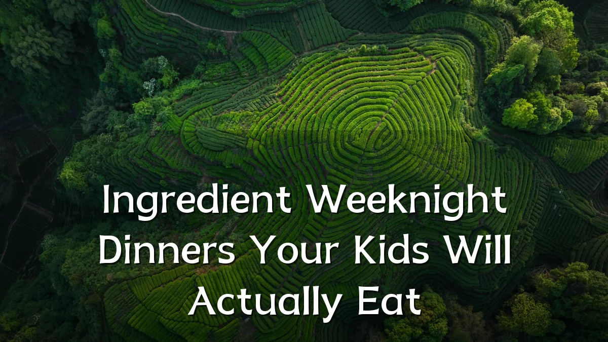 Ingredient Weeknight Dinners Your Kids Will Actually Eat